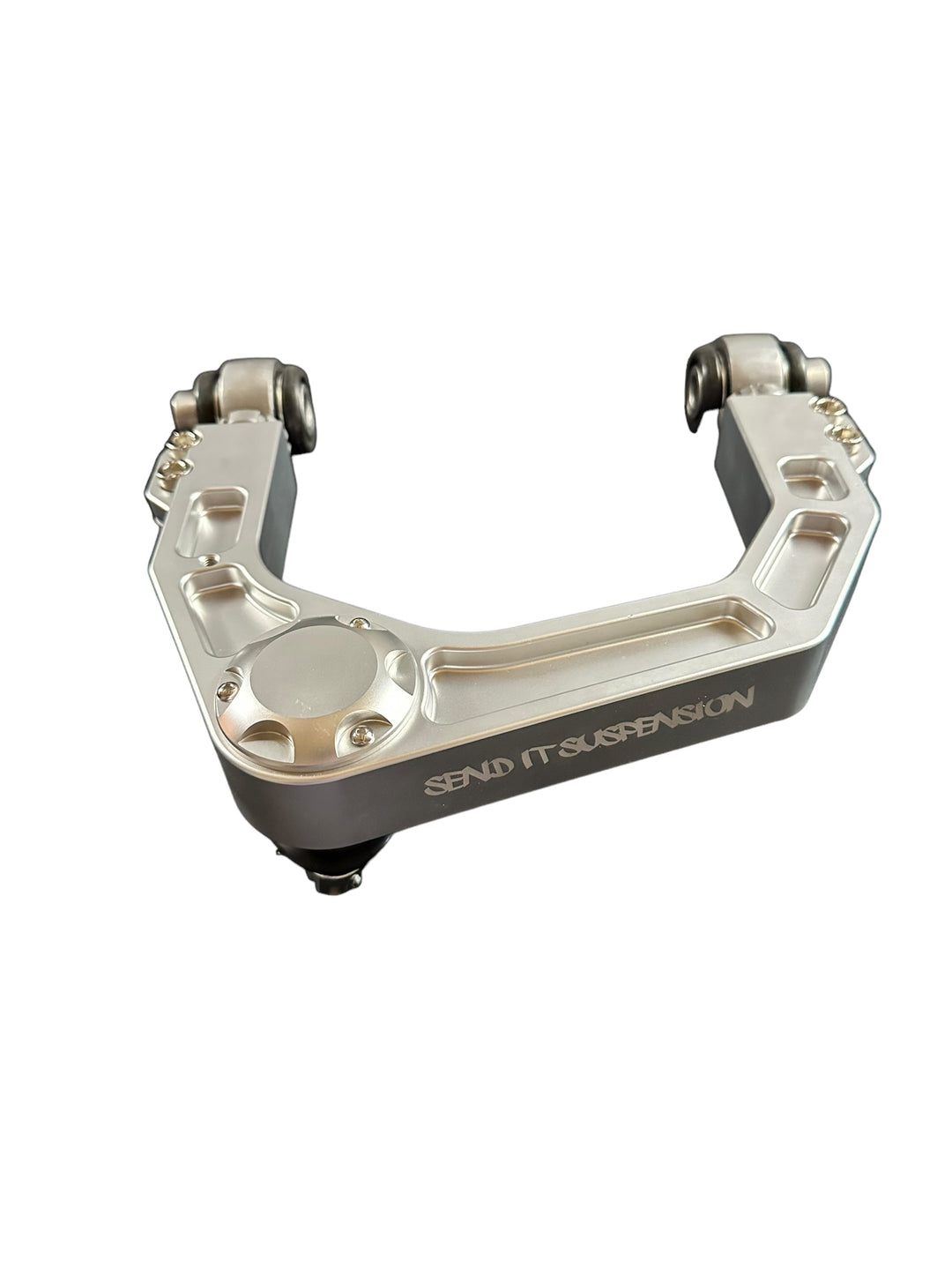 Send It Suspension Billet Upper Control Arms Silver 2003-2022 4Runner