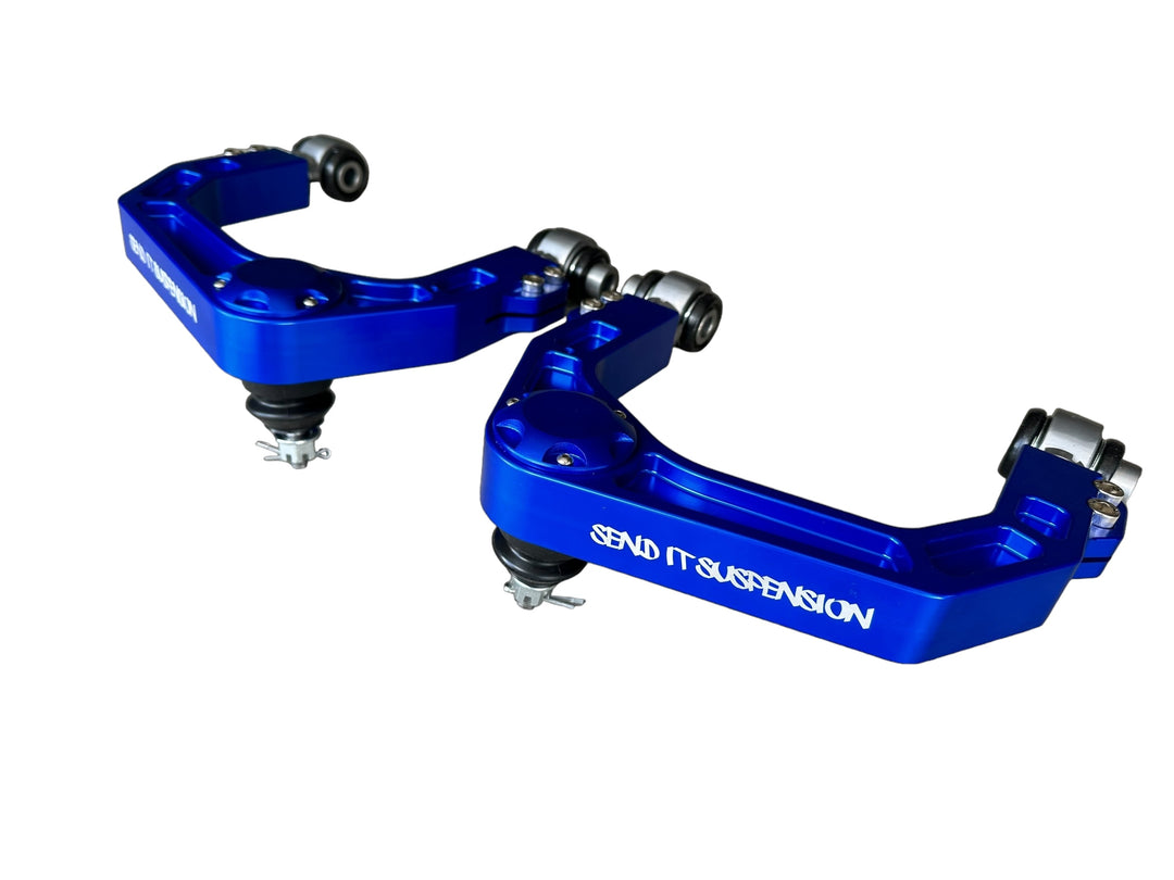 Send It Suspension Billet Upper Control Arms Blue 2010-2020 GX460