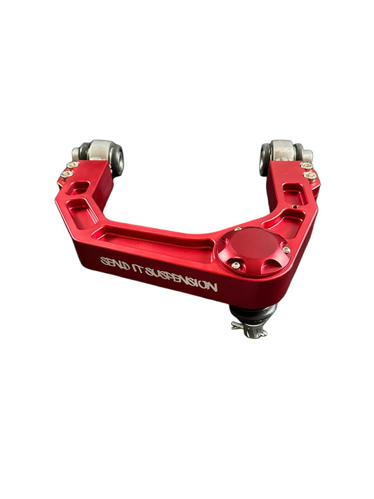 Send It Suspension Billet Upper Control Arms Red 2005-2023 Tacoma